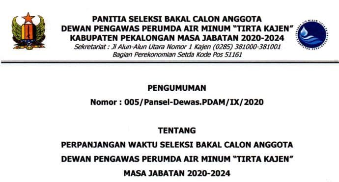 Pengumuman