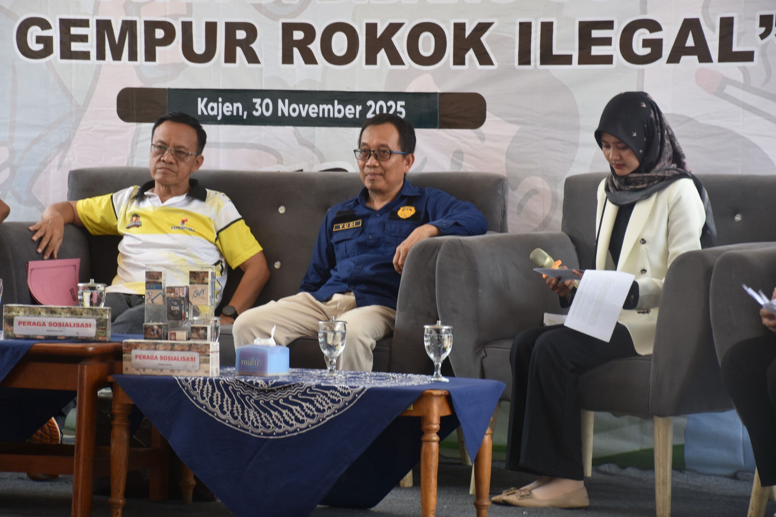 Gempur Rokok Ilegal: Pemkab Pekalongan Perkuat Edukasi Cukai Bersama Saka Millenial