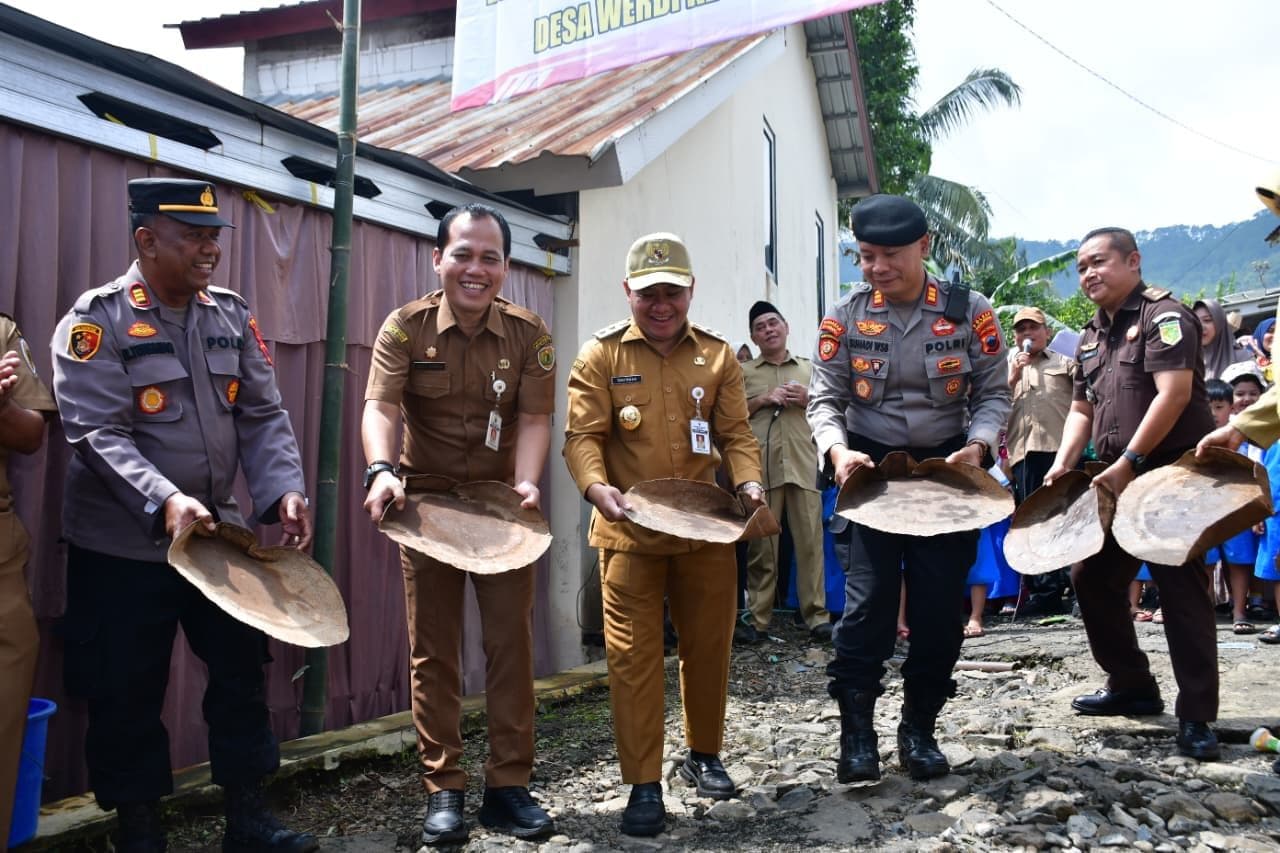 TMMD di Desa Werdi Resmi Dibuka, Fokus Pembangunan Infrastruktur dan Pemberdayaan Masyarakat