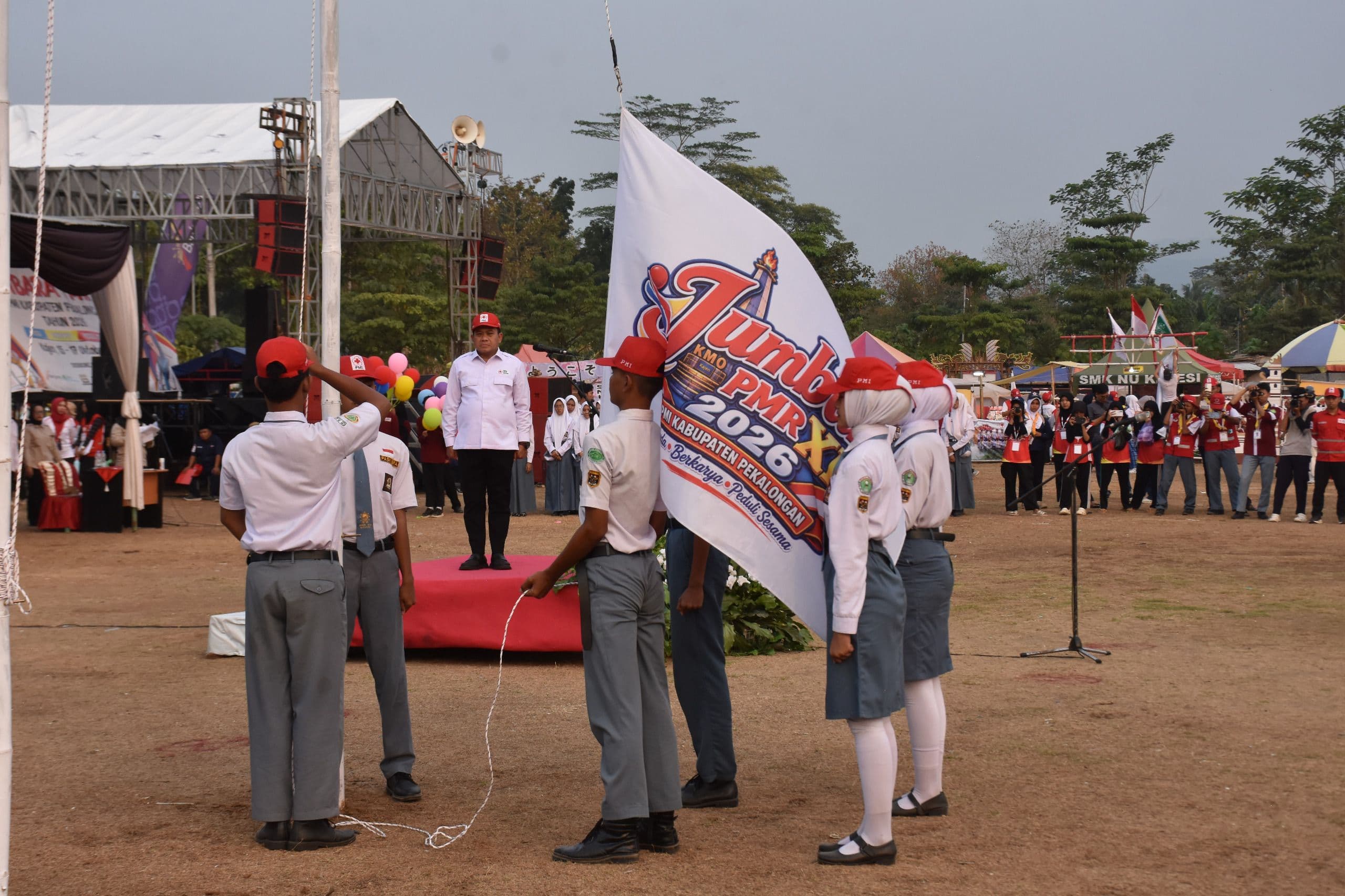 Buka Jumbara PMR XII, Plt. Bupati Pekalongan Tekankan Pembentukan Karakter Muda