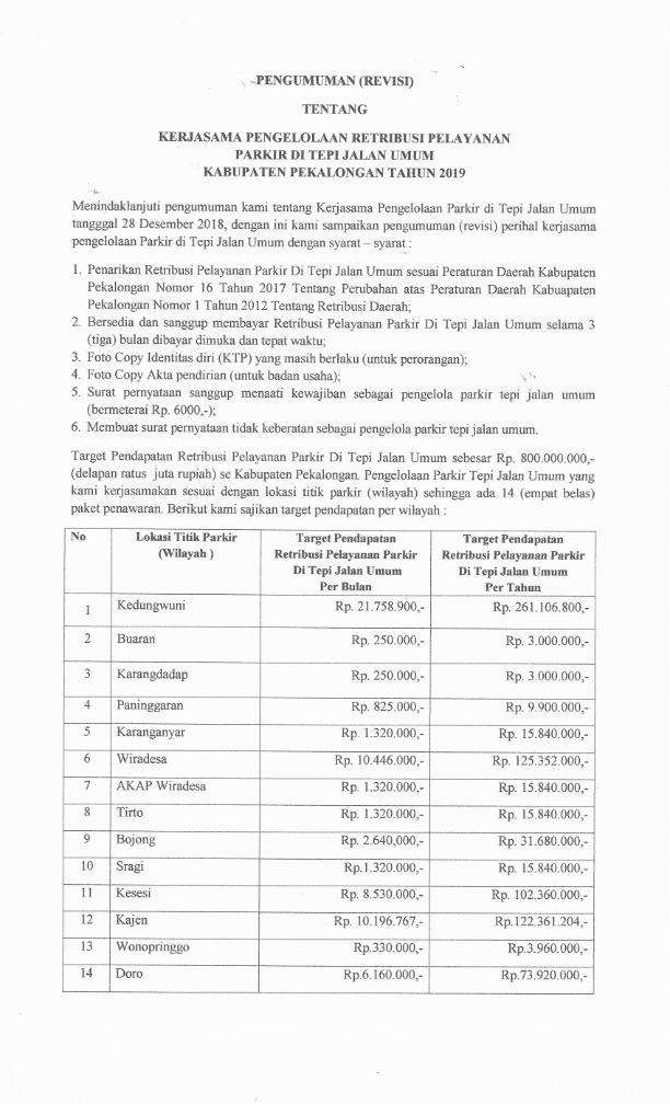 perngumuman kerjasama parkir 2019revisi 001