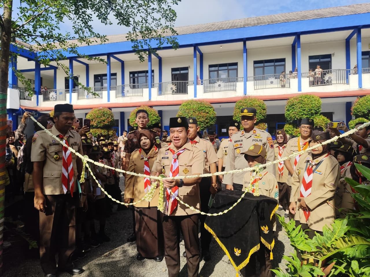 Ratusan Siswa Sekolah Dasar Meriahkan Kegiatan pesta Siaga