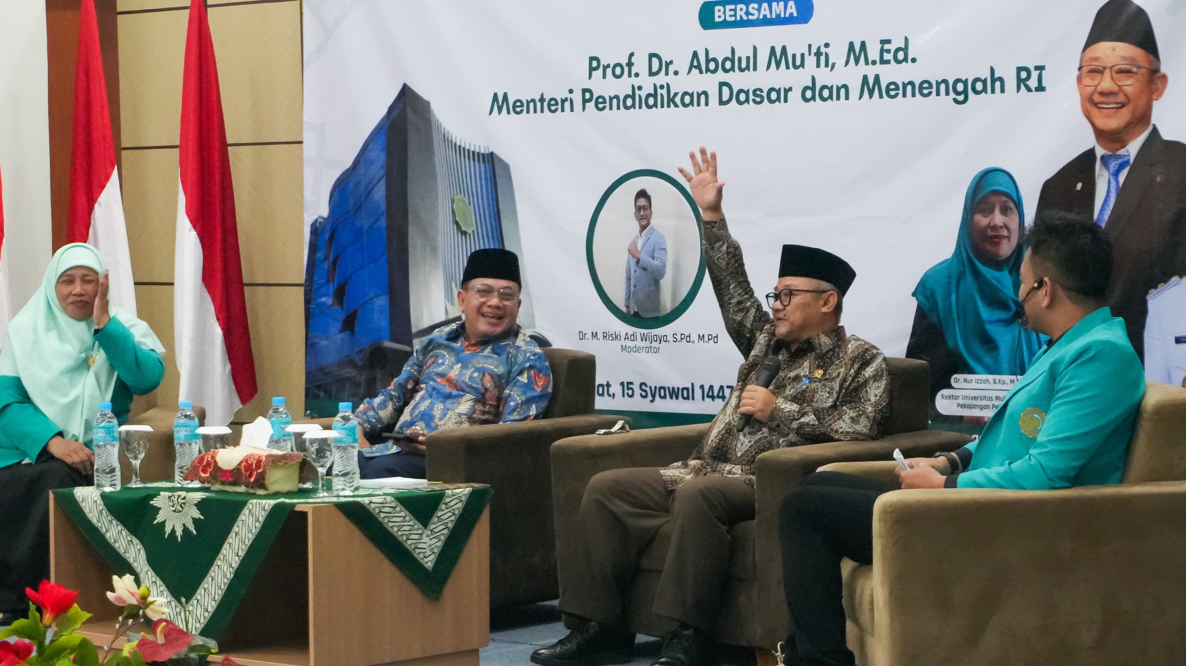 UMPP Gelar Dialog Pendidikan Bersama Mendikdasmen RI, Bahas Sekolah Aman dan Bermartabat
