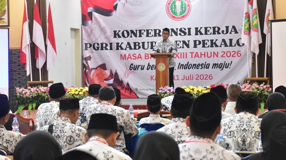 Sekda Dorong PGRI Terus Bersinergi Tingkatkan Kualitas Pendidikan di Kabupaten Pekalongan