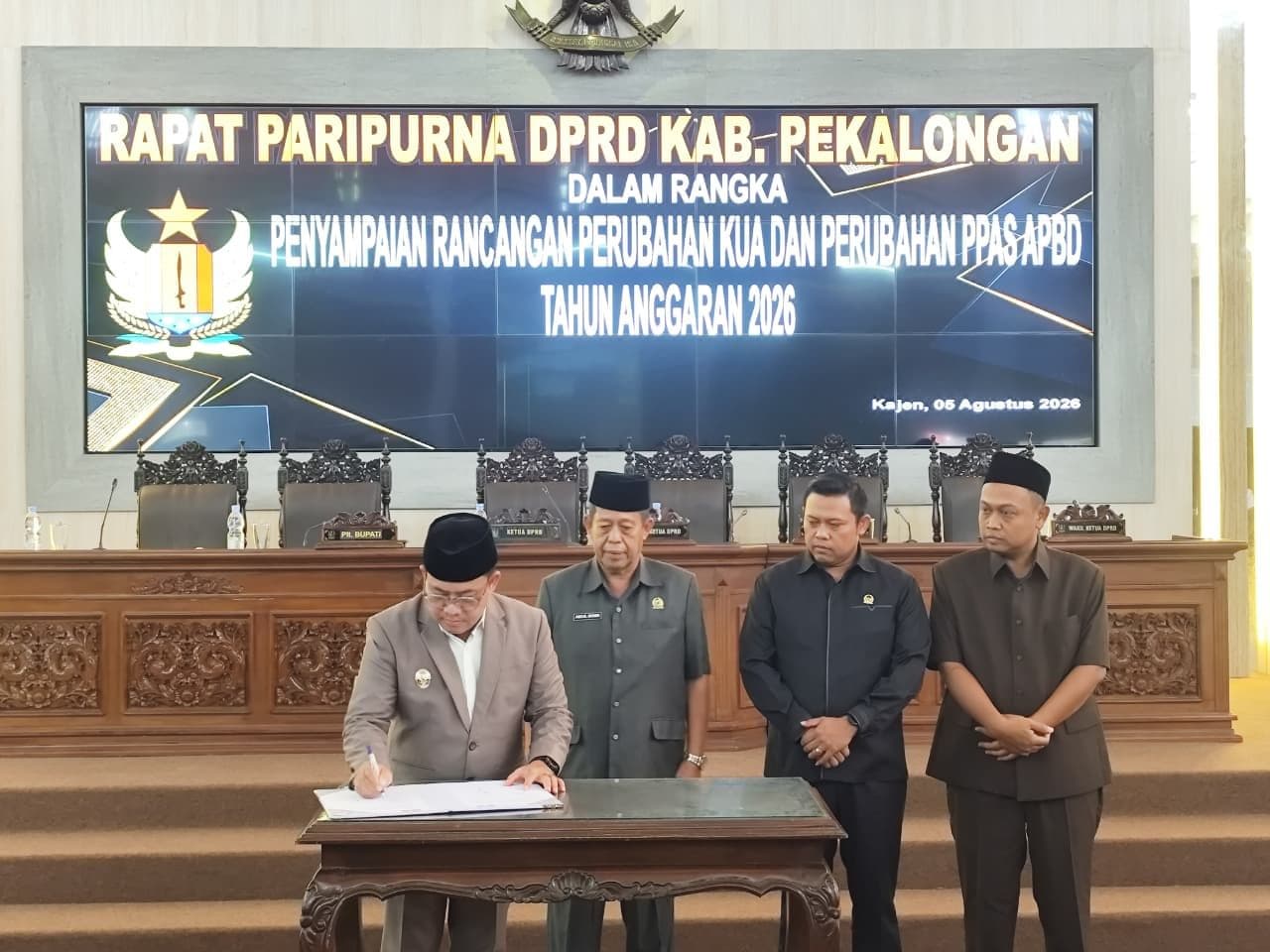 Sesuaikan Fiskal Daerah, Pemkab Pekalongan Ajukan Perubahan APBD 2026