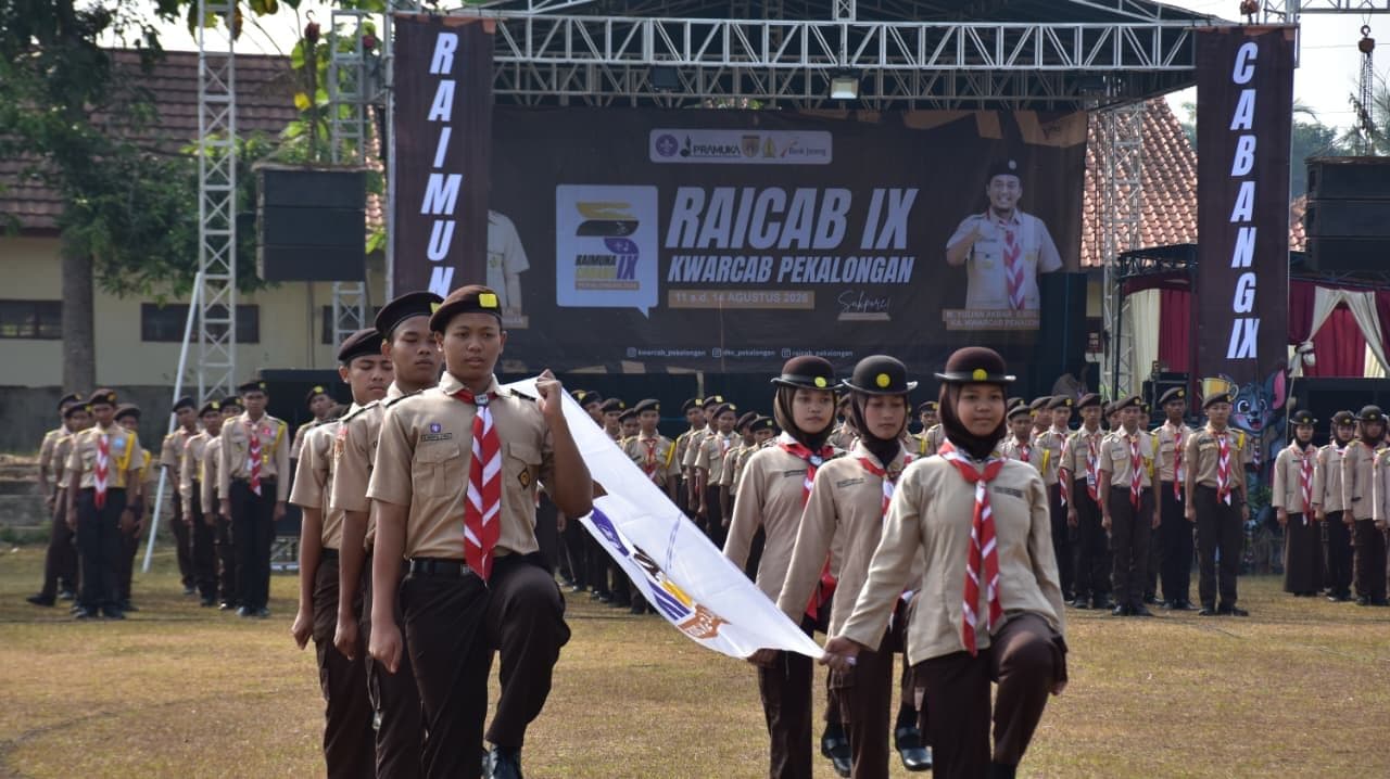 Kwarcab Pekalongan Resmi Buka Raimuna Cabang IX untuk Perkuat Karakter Pramuka