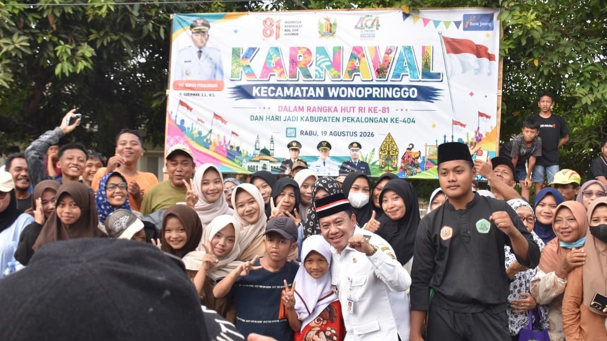 Semangat Kerukunan dan Kreativitas Warga Wonopringgo Warnai Peringatan HUT ke-81 Kemerdekaan RI