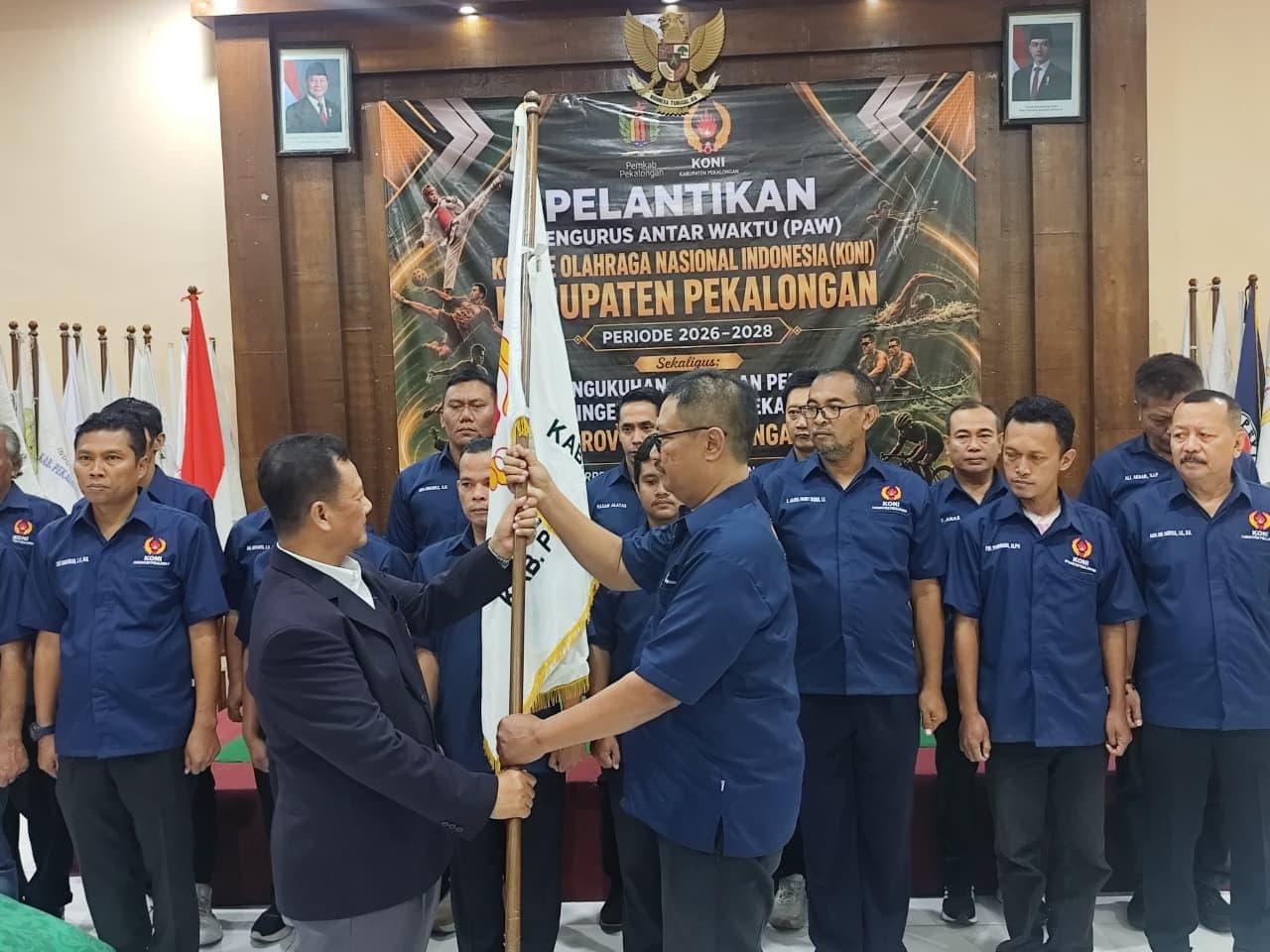 Ganti Pengurus, KONI Pekalongan Diminta Kejar Prestasi di Porprov 2026