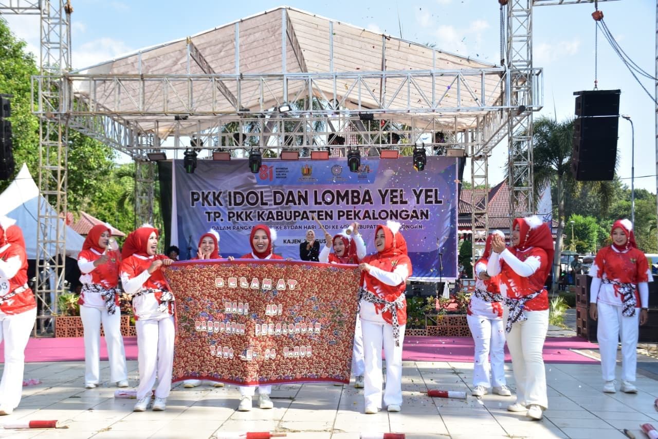 Semarak Pekan Raya Kajen, PKK Idol dan Yel-Yel Gali Potensi dan Kreativitas Kader