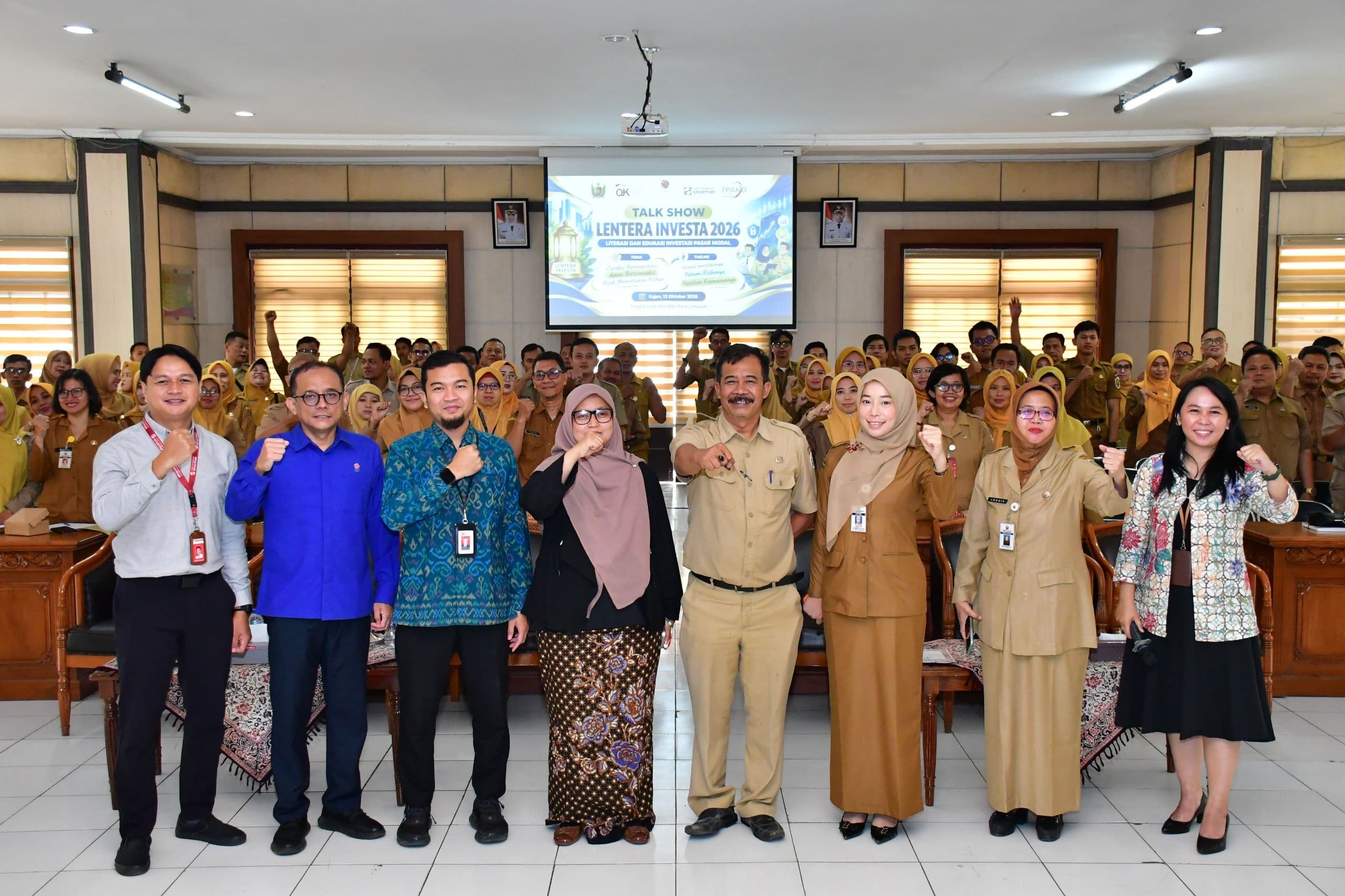 OJK Tegal Ajak 130 ASN Kabupaten Pekalongan Berinvestasi Mulai dari Rp10 Ribu